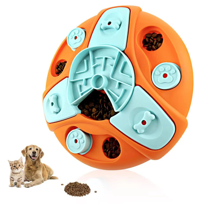 Pet Puzzle Toy ຂາດອາຫານ ໂຖປັດສະວະອາຫານເຊື່ອງໄວ້